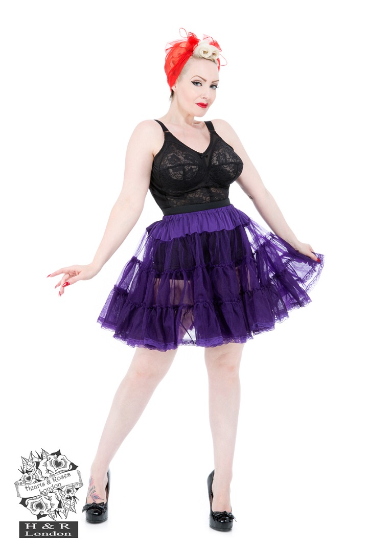 Purple 20'' Petticoat